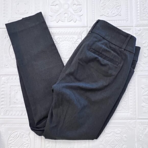 🛍️2 for $25 Sale🛍️ LOFT Curvy Skinny Ankle Dress Pants 2 Gray Stretch OFFICE - Picture 12 of 13